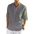 Blusa Casual Masculina Cinza