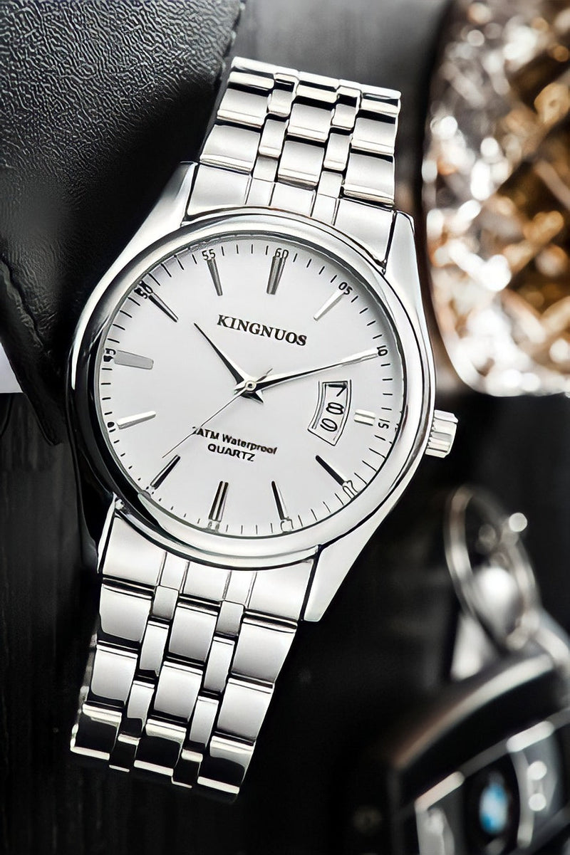 Relógio Masculino Kingnuos Luxury Quartzo