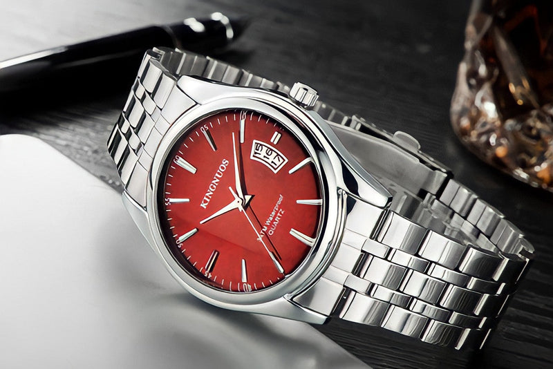 Relógio Masculino Kingnuos Luxury Quartzo