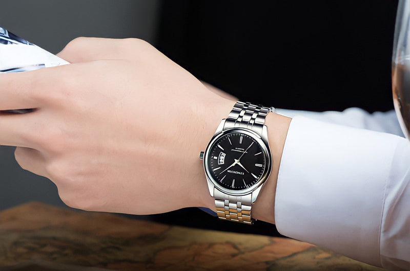 Relógio Masculino Kingnuos Luxury Quartzo