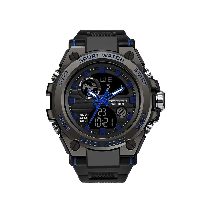 Relógio Masculino de Quartzo SANDA™ Sports - À Prova d'água e de Choque
