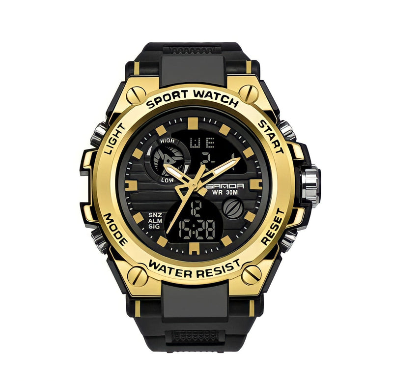Relógio Masculino de Quartzo SANDA™ Sports - À Prova d'água e de Choque