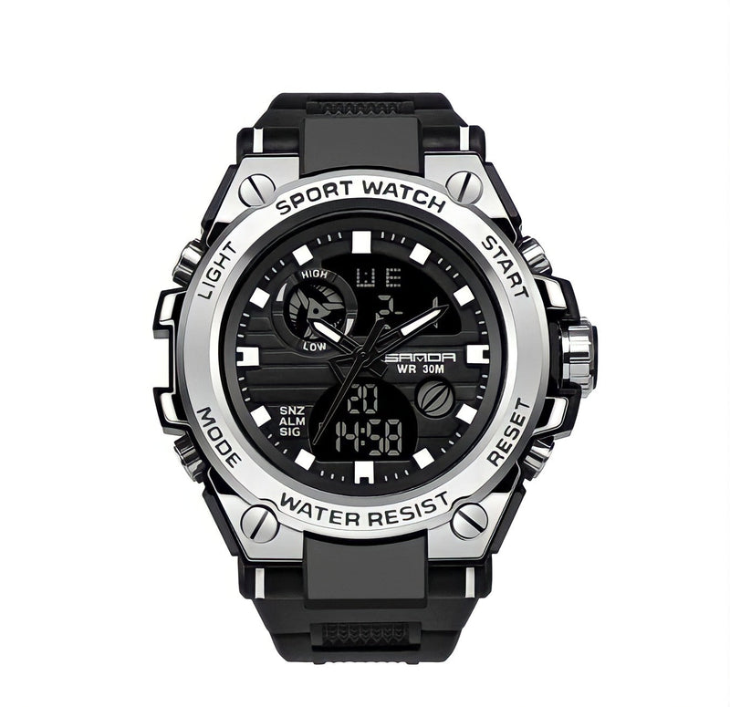 Relógio Masculino de Quartzo SANDA™ Sports - À Prova d'água e de Choque