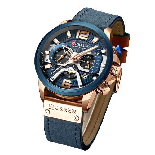 Relógio Masculino Curren Luxury 2022 - Sinônimo de Elegância e Modernidade