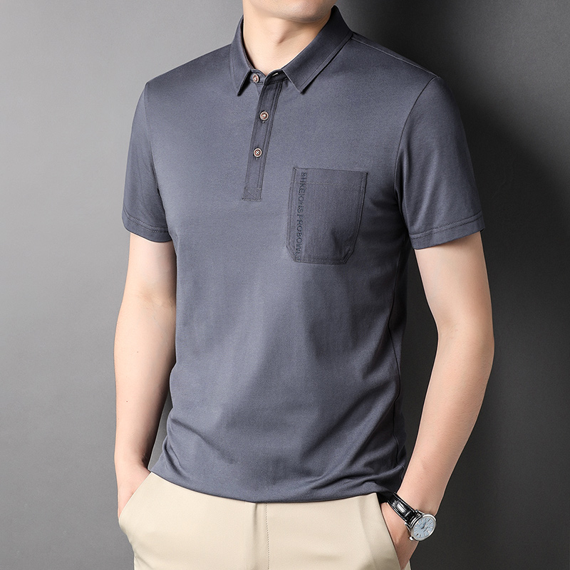 Camisa Polo Masculina Azul