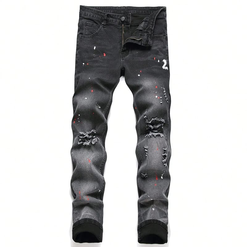 Calça Jeans Skinny Preto Masculino