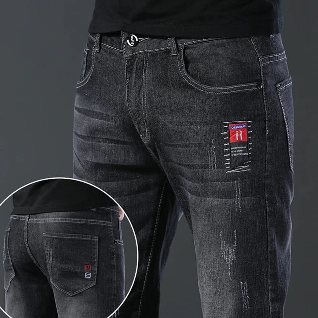 Calça Jeans Masculina Preta