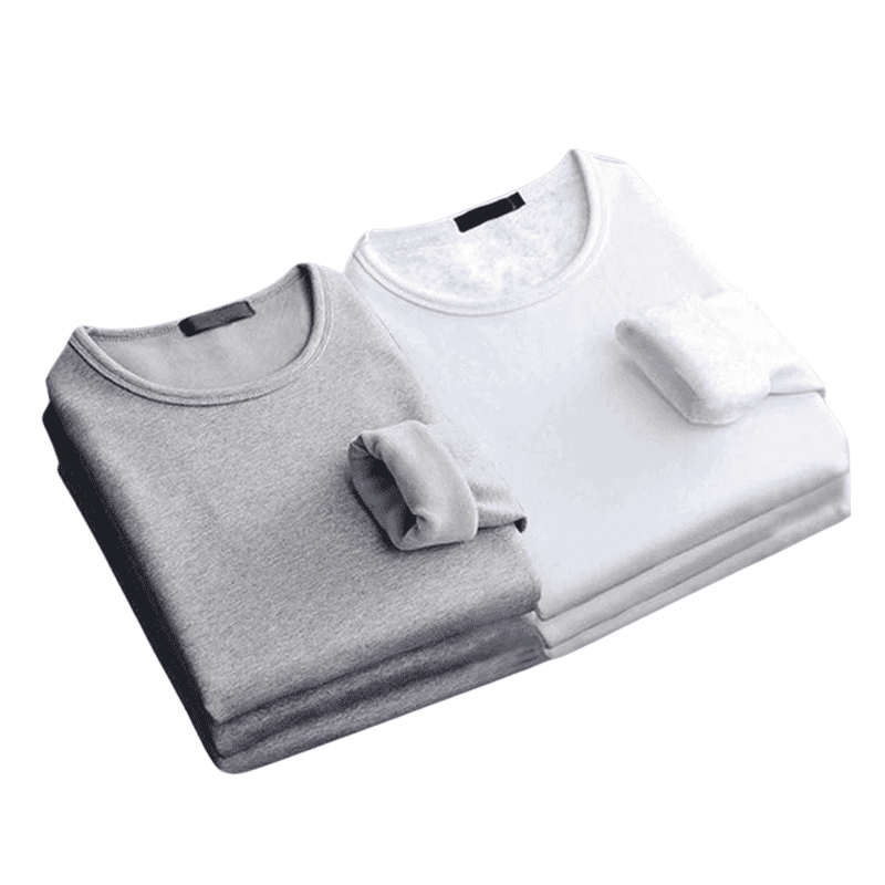 Moletom Masculino Cinza e Branco