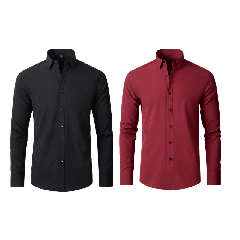 Pague 1 Leve 2 |  Camisa Ultra Tech Social - Original Anti amassados