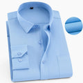 Camisa Masculina Social Azul Claro