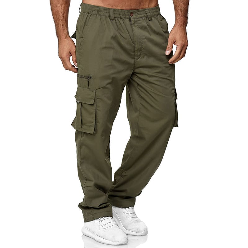 Calça Cargo Masculina Multi Bolso: Conforto e Estilo para o Verão