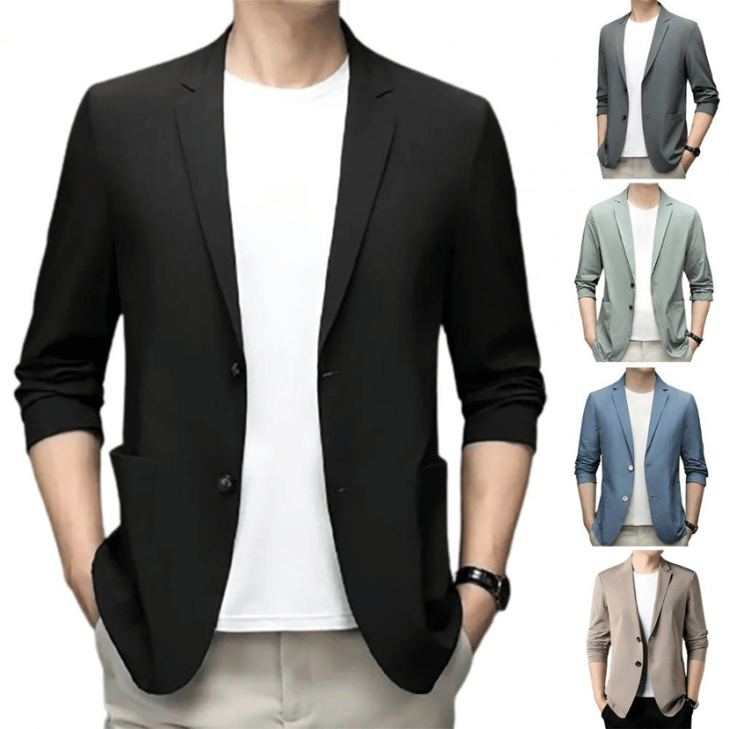 Blazer Masculino Casual De Luxo