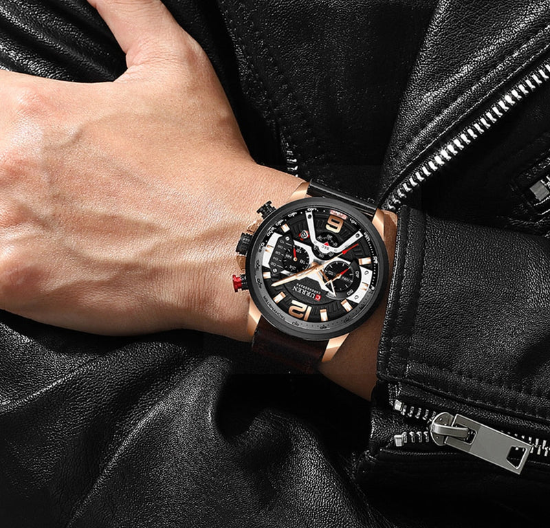 Relógio Masculino Curren Luxury 2022 - Sinônimo de Elegância e Modernidade