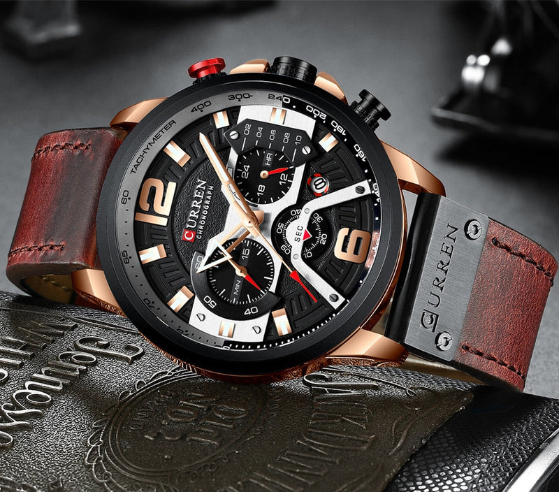 Relógio Masculino Curren Luxury 2022 - Sinônimo de Elegância e Modernidade