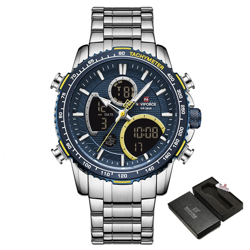 Relógio Masculino PrecisionSport - Luxo e Tecnologia em Quartzo