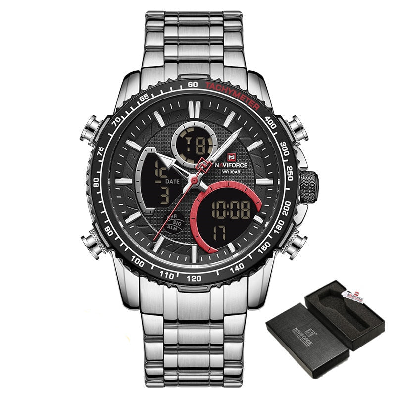 Relógio Masculino PrecisionSport - Luxo e Tecnologia em Quartzo