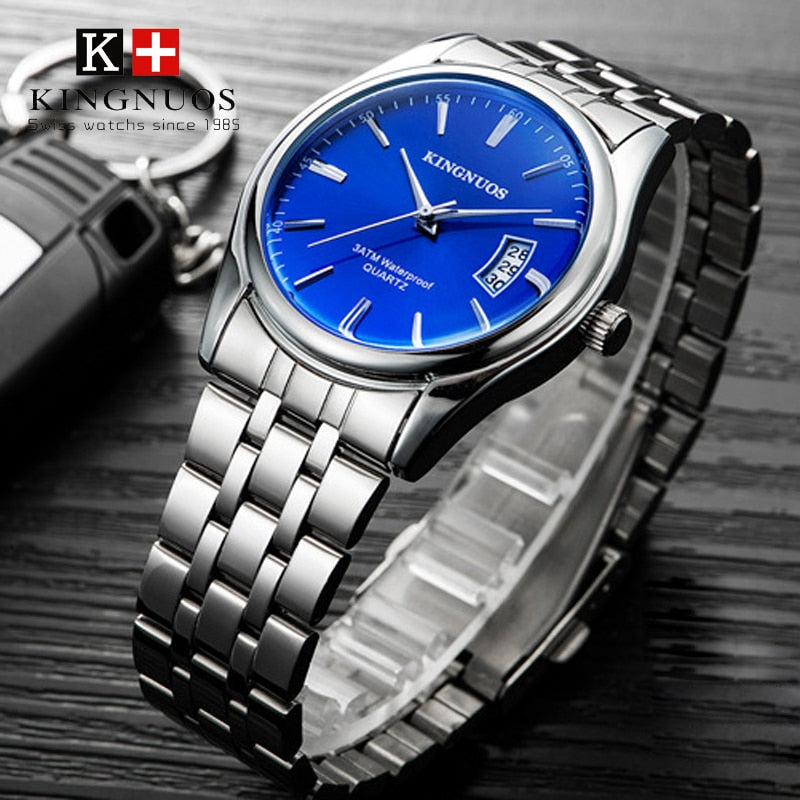 Relógio Masculino Kingnuos Luxury Quartzo