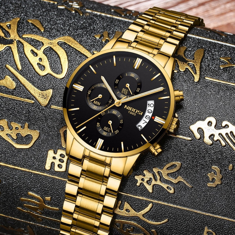 Relógio Masculino Nibosi Extreme Original - Luxo e Modernidade em Cada Detalhe