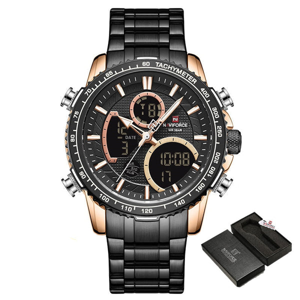 Relógio Masculino PrecisionSport - Luxo e Tecnologia em Quartzo