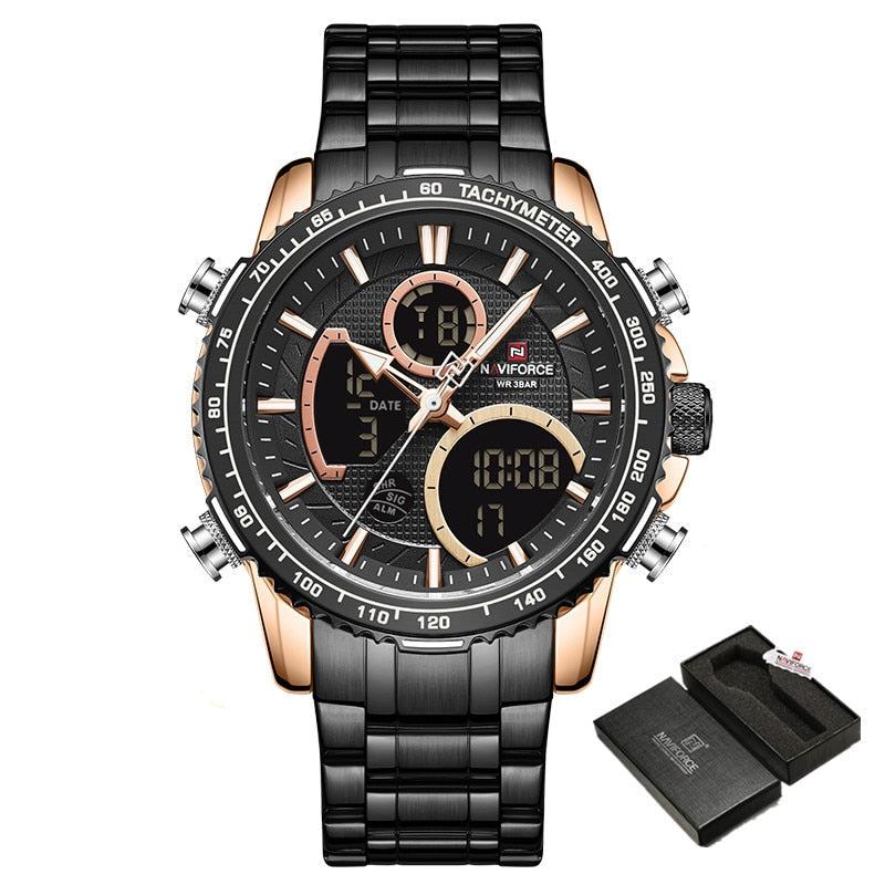 Relógio Masculino PrecisionSport - Luxo e Tecnologia em Quartzo
