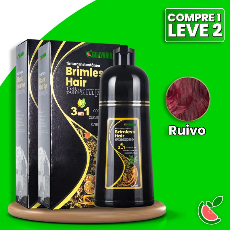 [COMPRE 1 LEVE 2] Condicionador Brimless Botânico Natural 3 em 1 (Dura Até 6 Meses!) + BRINDE Especial