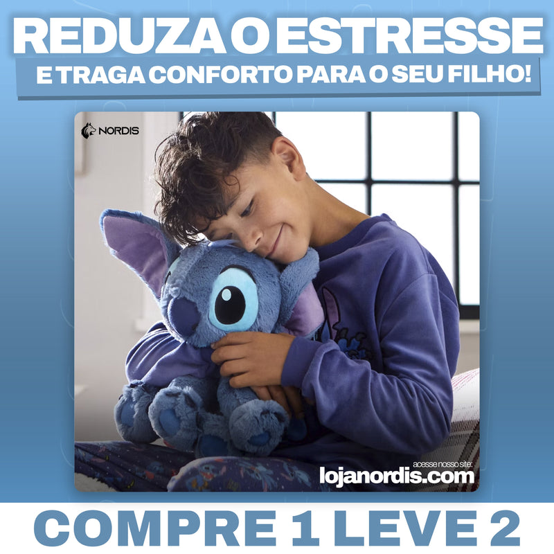 Pelúcia Stitch Respirável Que Alivia Estresse (COMPRE 1 LEVE 2)