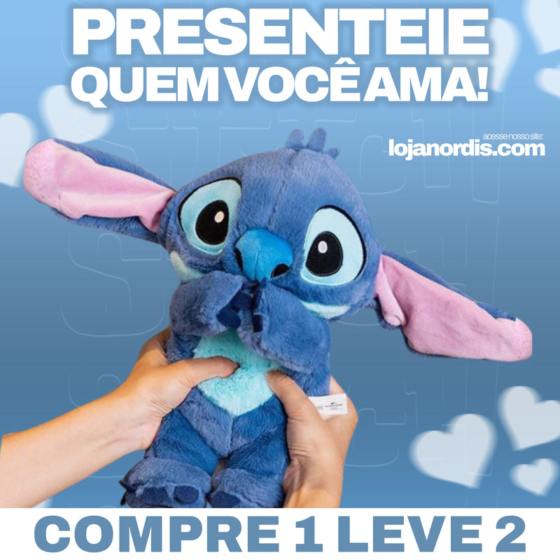 Pelúcia Stitch Respirável Que Alivia Estresse (COMPRE 1 LEVE 2)