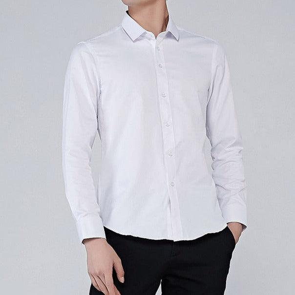 Camisa Slim Masculina Branca