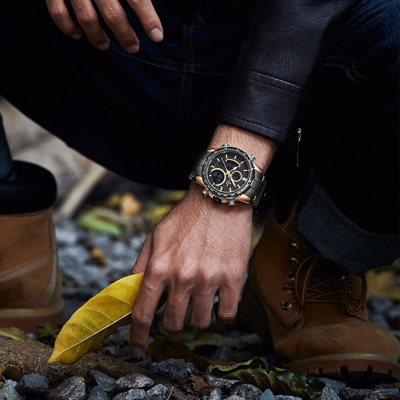 Relógio Masculino PrecisionSport - Luxo e Tecnologia em Quartzo