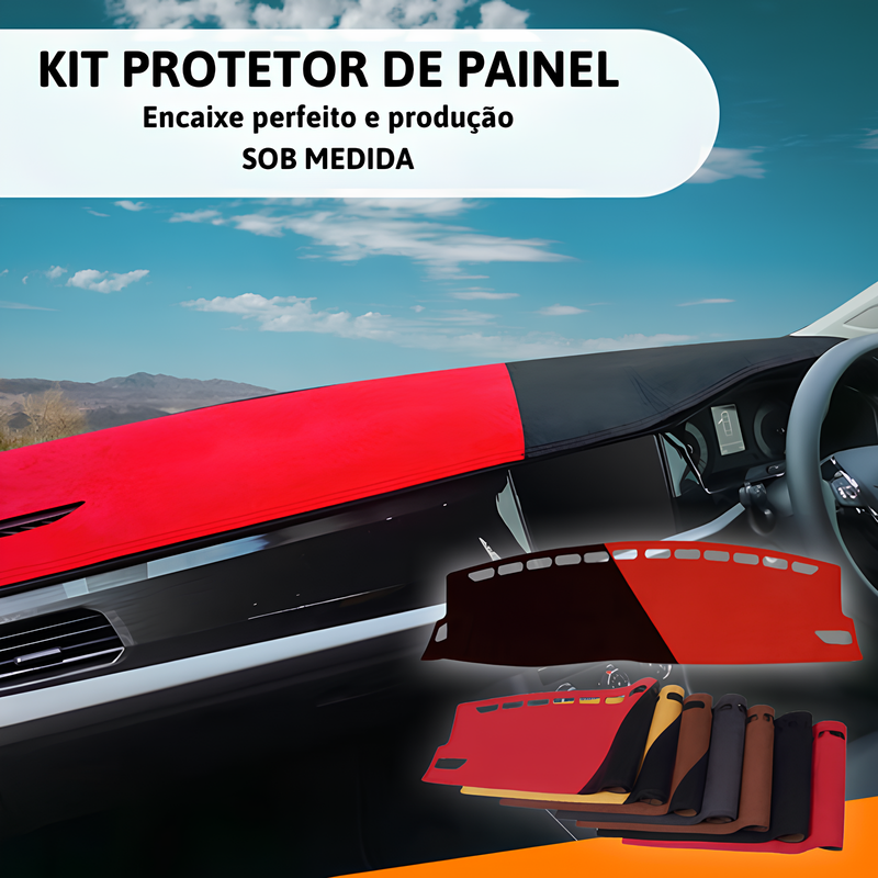 Kit de Protetor de Painel UNIVERSAL - Conforto e Estilo Exclusivo para seu Carro