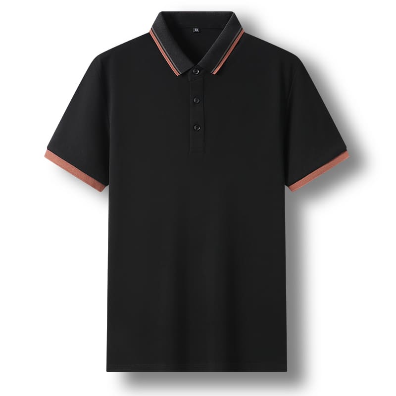 Camisa Polo Masculina Preta