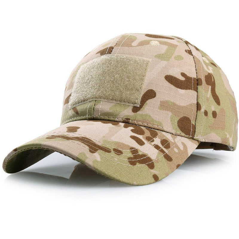 Boné Camuflado Multicamadas Ajustável - SkullHat - Loja Justa