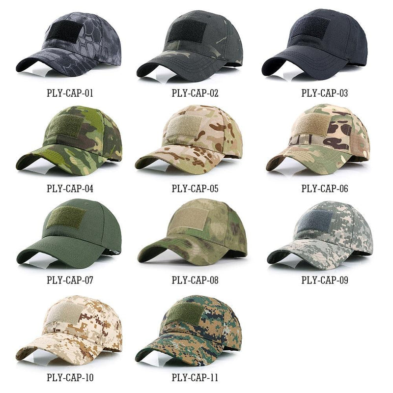 Boné Camuflado Multicamadas Ajustável - SkullHat - Loja Justa