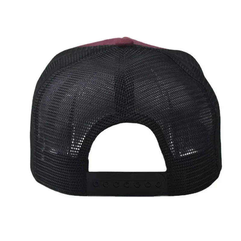 Boné Masculino Trucker Original Aba Curva - Modelo Titan