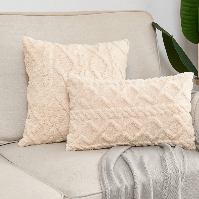Travesseiro Estilo Boho - 45x45 Algodão e Linho