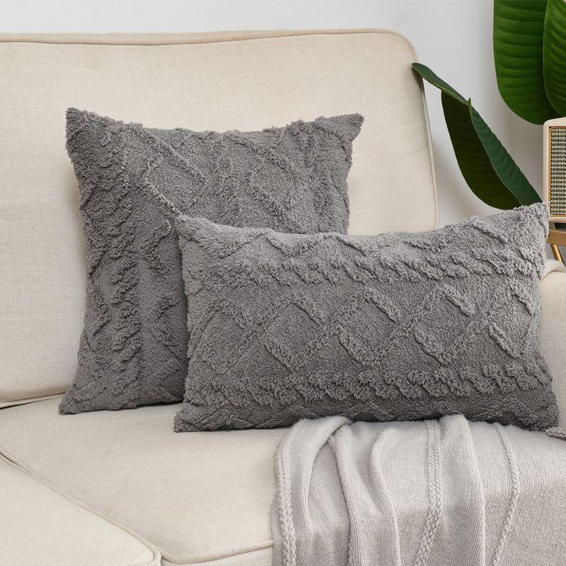 Travesseiro Estilo Boho - 45x45 Algodão e Linho