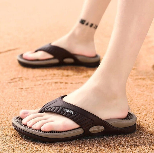 Chinelo Masculino Massageador Ortopédico