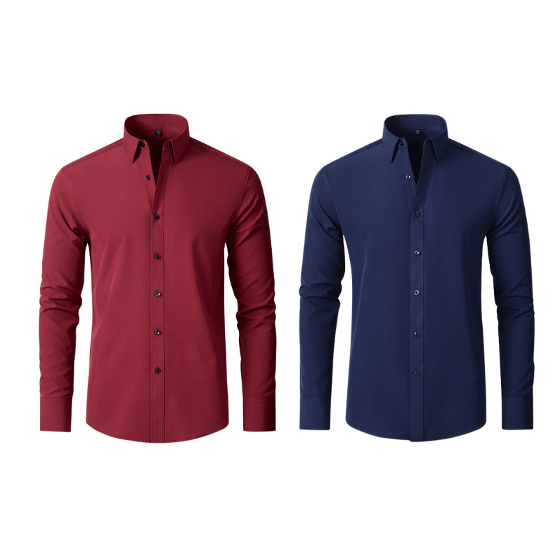 Pague 1 Leve 2 |  Camisa Ultra Tech Social - Original Anti amassados