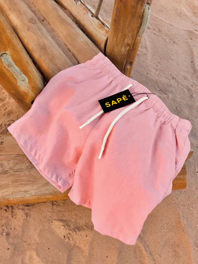 Kit 4 Short de Linho (Promoção Black Friday)